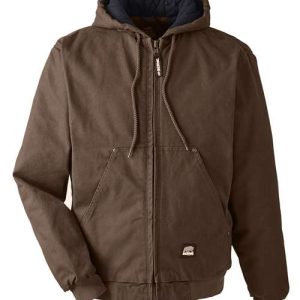 Alternative view of Berne Apparel Men's Heartland Washed Cotton Duck Hooded Jacket