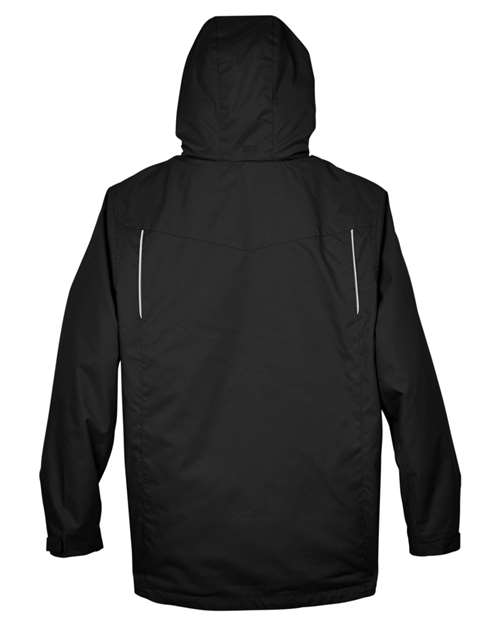 CORE365 Men's Tall Region 3-in-1 Jacket with Fleece Liner - Image 4