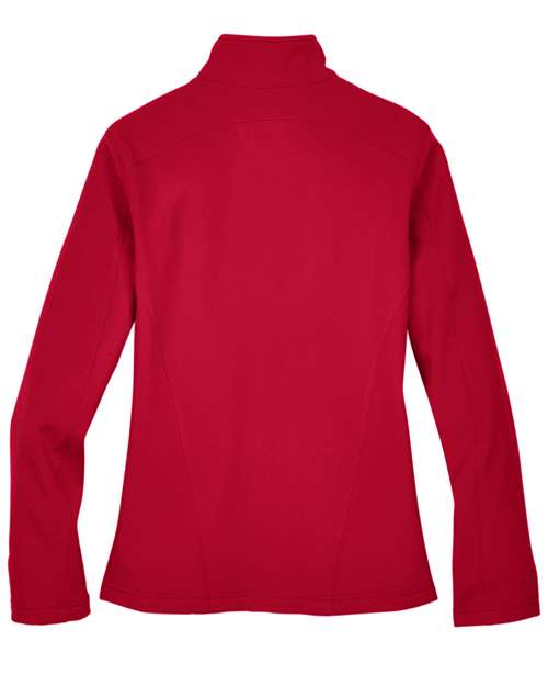 CORE365 Women's Cruise Two-Layer Fleece Bonded Soft Shell Jacket - Image 9