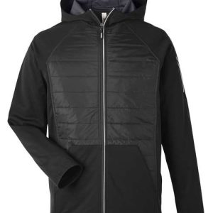 Alternative view of CORE365 Unisex Techno Lite Hybrid Hooded Jacket