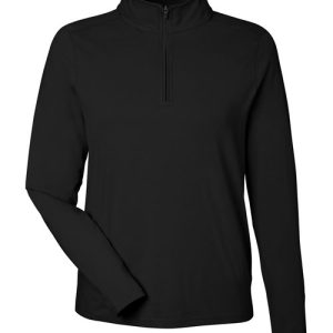 Alternative view of Devon & Jones Women's Raleigh Stretch Quarter-Zip Pullover