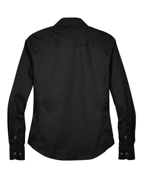 Devon & Jones Women's Crown Collection® Solid Stretch Twill Woven Dress Shirt - Image 6
