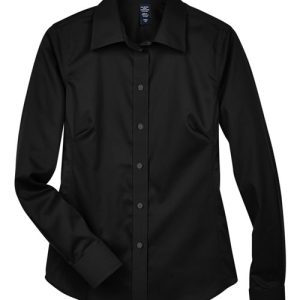 Alternative view of Devon & Jones Women's Crown Collection® Solid Stretch Twill Woven Dress Shirt