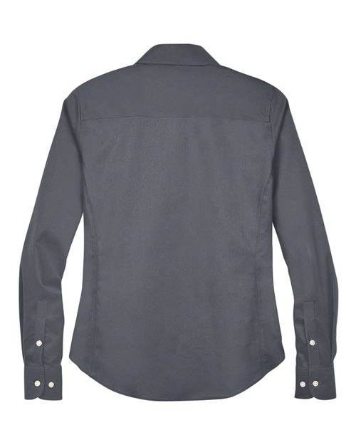 Devon & Jones Women's Crown Collection® Solid Stretch Twill Woven Dress Shirt - Image 7