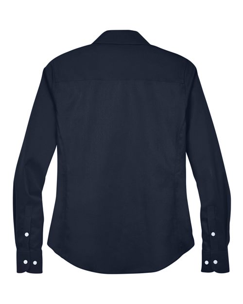 Devon & Jones Women's Crown Collection® Solid Stretch Twill Woven Dress Shirt - Image 8
