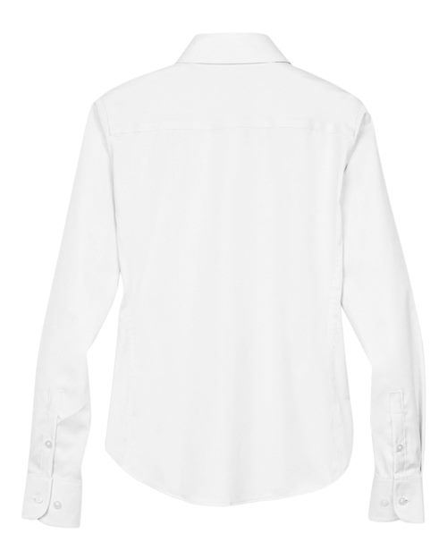 Devon & Jones Women's Crown Collection® Solid Stretch Twill Woven Dress Shirt - Image 9
