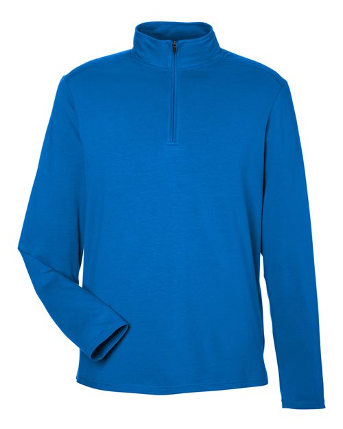 Devon & Jones Men's Raleigh Stretch Quarter-Zip Pullover - Image 3