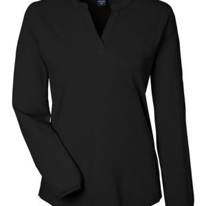 Alternative view of Devon & Jones Women's Raleigh Half-Placket Knit Top