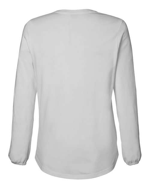 Devon & Jones Women's Raleigh Half-Placket Knit Top - Image 9