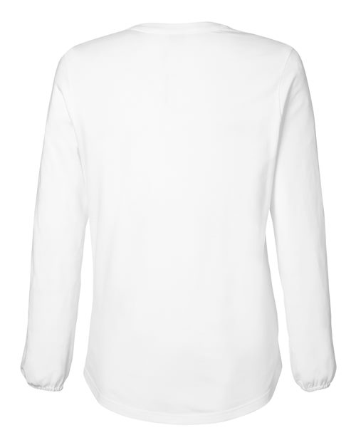 Devon & Jones Women's Raleigh Half-Placket Knit Top - Image 11