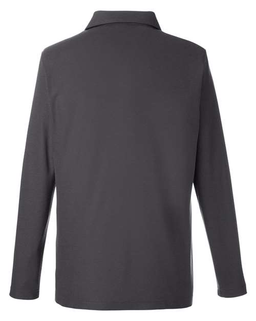 CORE365 Men's Fusion ChromaSoft™ Long Sleeve Pique Polo - Image 6
