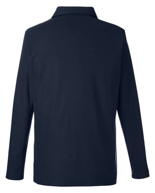 CORE365 Men's Fusion ChromaSoft™ Long Sleeve Pique Polo - Image 7