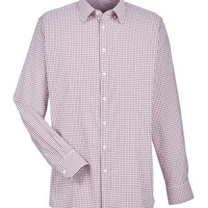 Alternative view of Devon & Jones Men's CrownLux Performance® Micro Windowpane Woven Dress Shirt