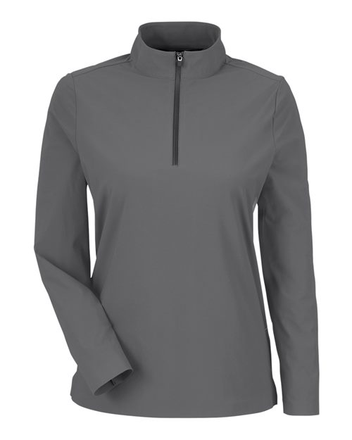 Devon & Jones Women's CrownLux Performance® Windsor Welded Quarter-Zip Pullover - Image 3
