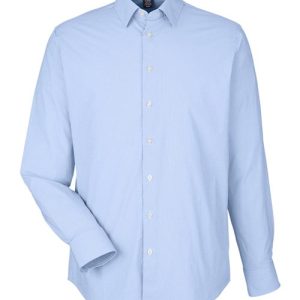 Alternative view of Devon & Jones Men's CrownLux Performance® Microstripe Dress Shirt