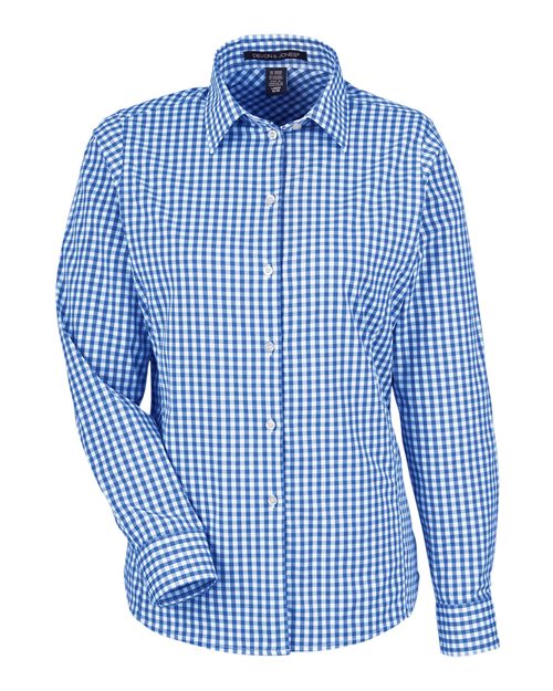 Devon & Jones Women's CrownLux Performance® Gingham Dress Shirt - Image 2