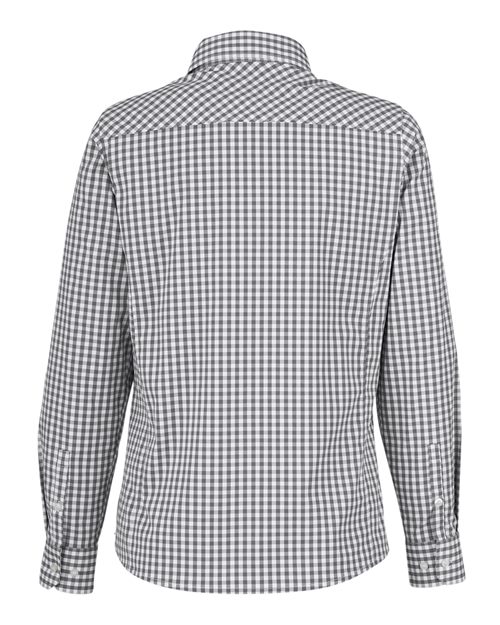 Devon & Jones Women's CrownLux Performance® Gingham Dress Shirt - Image 6