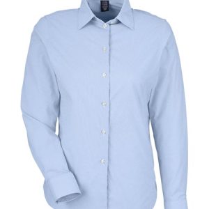 Alternative view of Devon & Jones Women's CrownLux Performance® Microstripe Dress Shirt