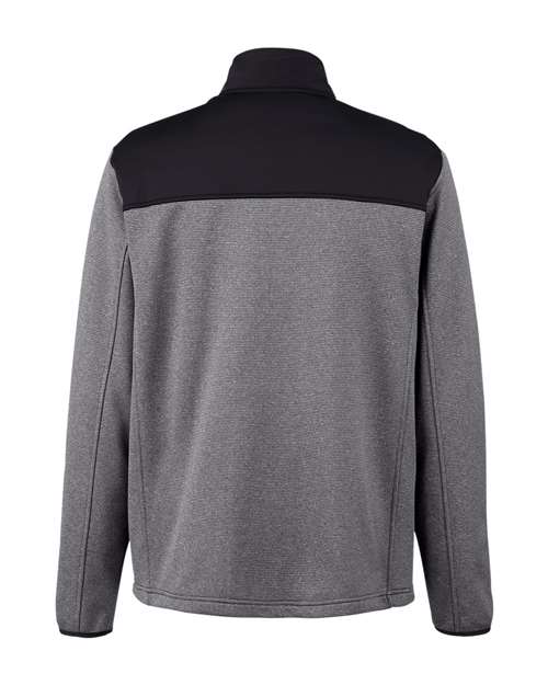 CORE365 Men's Venture Heathered Stripe Hybrid Jacket - Image 4