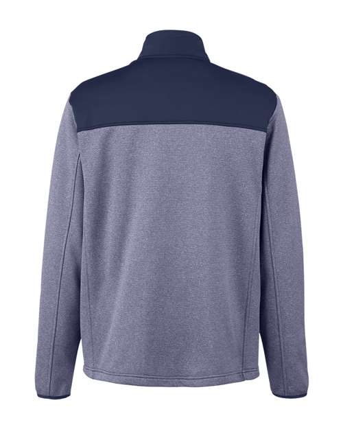 CORE365 Men's Venture Heathered Stripe Hybrid Jacket - Image 5