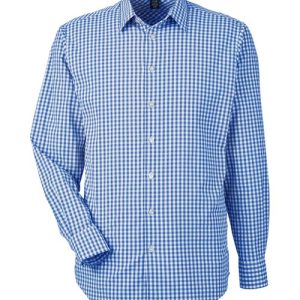 Alternative view of Devon & Jones Men's CrownLux Performance® Gingham Dress Shirt