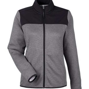 Alternative view of CORE365 Women's Venture Heathered Stripe Hybrid Jacket