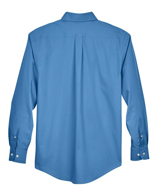Devon & Jones Men's Tall Crown Collection® Broadcloth Woven Dress Shirt - Image 5