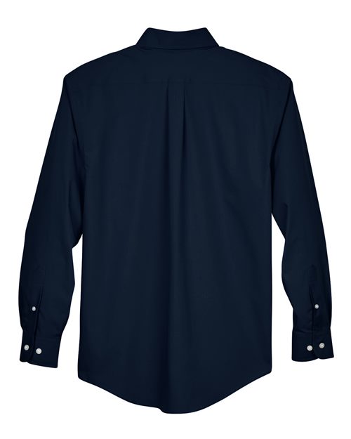 Devon & Jones Men's Tall Crown Collection® Broadcloth Woven Dress Shirt - Image 6