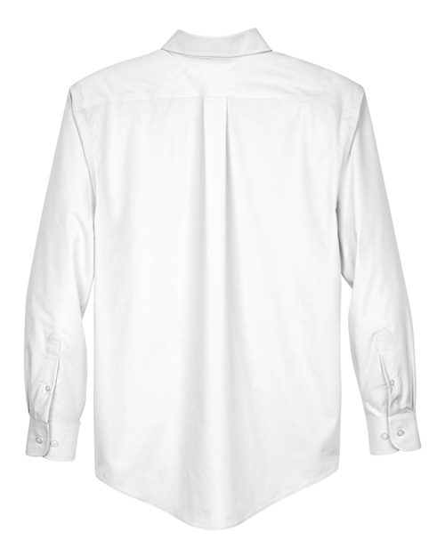 Devon & Jones Men's Tall Crown Collection® Broadcloth Woven Dress Shirt - Image 7