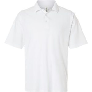 Alternative view of Harriton Men's Maverick CVC Pique Polo