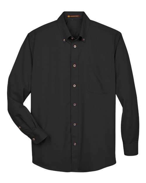 Harriton Men's Easy Blend™ Twill Shirt - Image 2