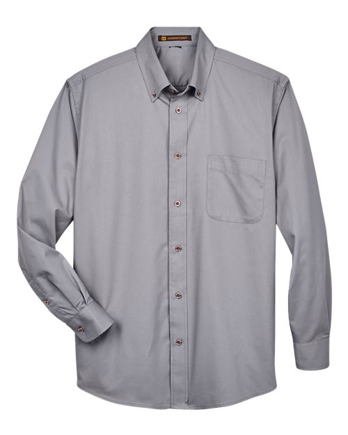 Harriton Men's Easy Blend™ Twill Shirt - Image 3