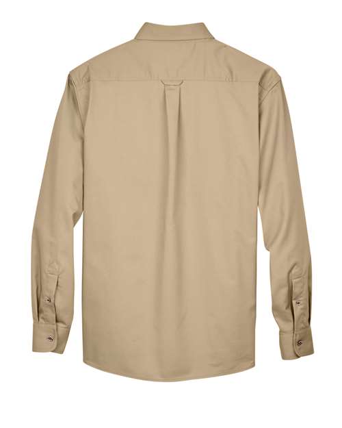 Harriton Men's Easy Blend™ Twill Shirt - Image 18
