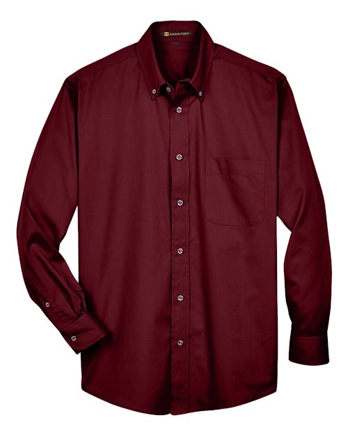 Harriton Men's Easy Blend™ Twill Shirt - Image 11