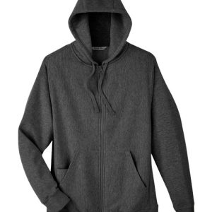 Alternative view of Team 365 Unisex Zone HydroSport™ Heavyweight Full-Zip Hooded Sweatshirt