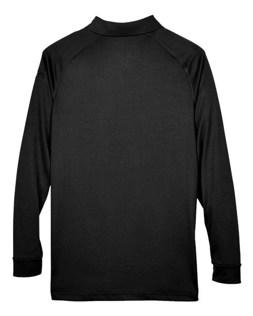 Harriton Men's Advantage Long Sleeve Tactical Polo - Image 5