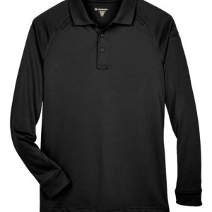 Alternative view of Harriton Men's Advantage Long Sleeve Tactical Polo