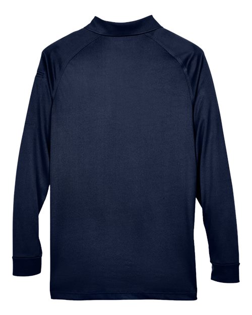 Harriton Men's Advantage Long Sleeve Tactical Polo - Image 7
