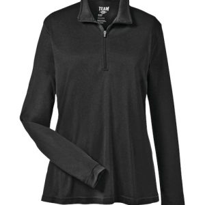 Alternative view of Team 365 Women's Zone Performance Quarter-Zip Pullover