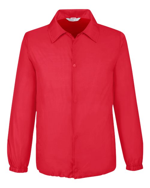 Team 365 Unisex Zone Protect Coaches Jacket - Image 6