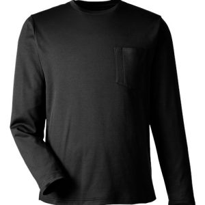 Alternative view of Harriton Unisex Charge Snag and Soil Protect Long Sleeve T-Shirt