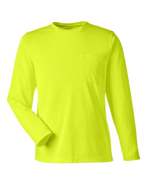 Harriton Unisex Charge Snag and Soil Protect Long Sleeve T-Shirt - Image 5