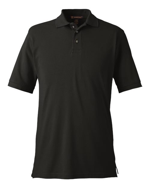 Harriton Men's Pique Polo - Image 2
