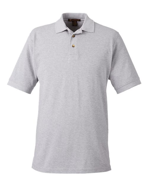 Harriton Men's Pique Polo - Image 3