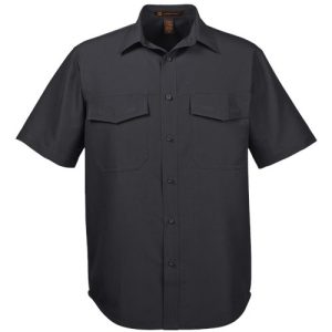 Alternative view of Harriton Men's Key West Short Sleeve Performance Staff Shirt