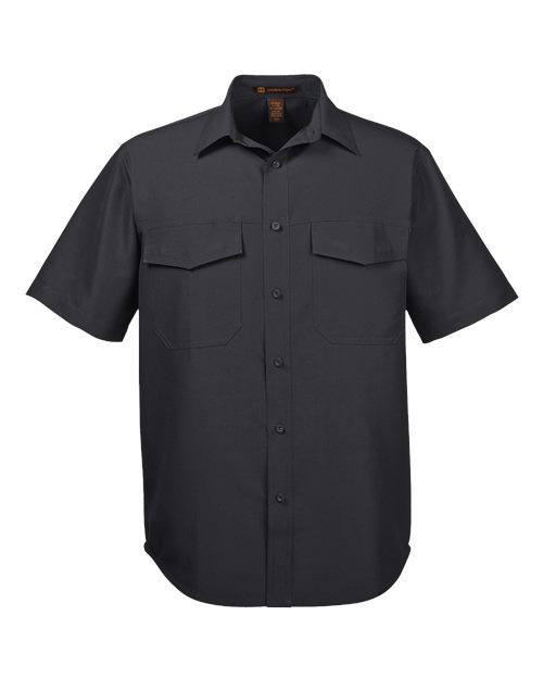 Harriton Men's Key West Short Sleeve Performance Staff Shirt - Image 2