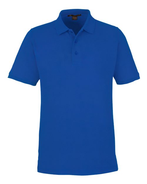 Harriton Men's Valiant Cotton Snag Protect Polo - Image 6