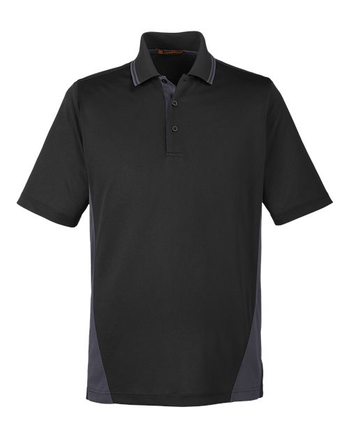Harriton Men's Flash Snag Protection Plus IL Colorblock Polo - Image 2