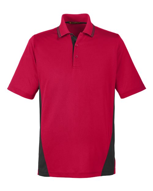 Harriton Men's Flash Snag Protection Plus IL Colorblock Polo - Image 6