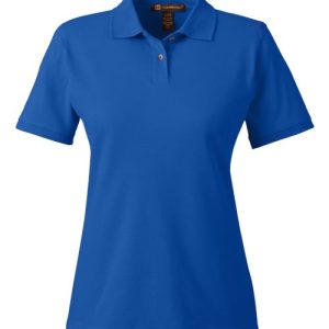 Alternative view of Harriton Women's Cotton Polo